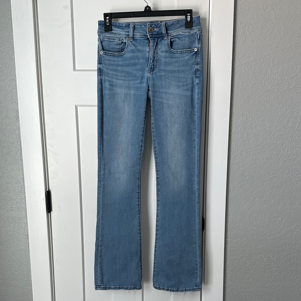 American Eagle Outfitters Sky Blue Boot Cut Jeans